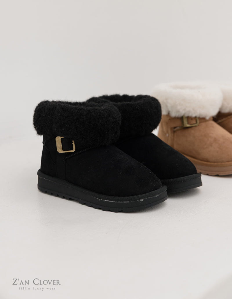 Zan Clover - Korean Women Fashion - #vintagekidsstyle - Turn-Up Ugg Boots - 3