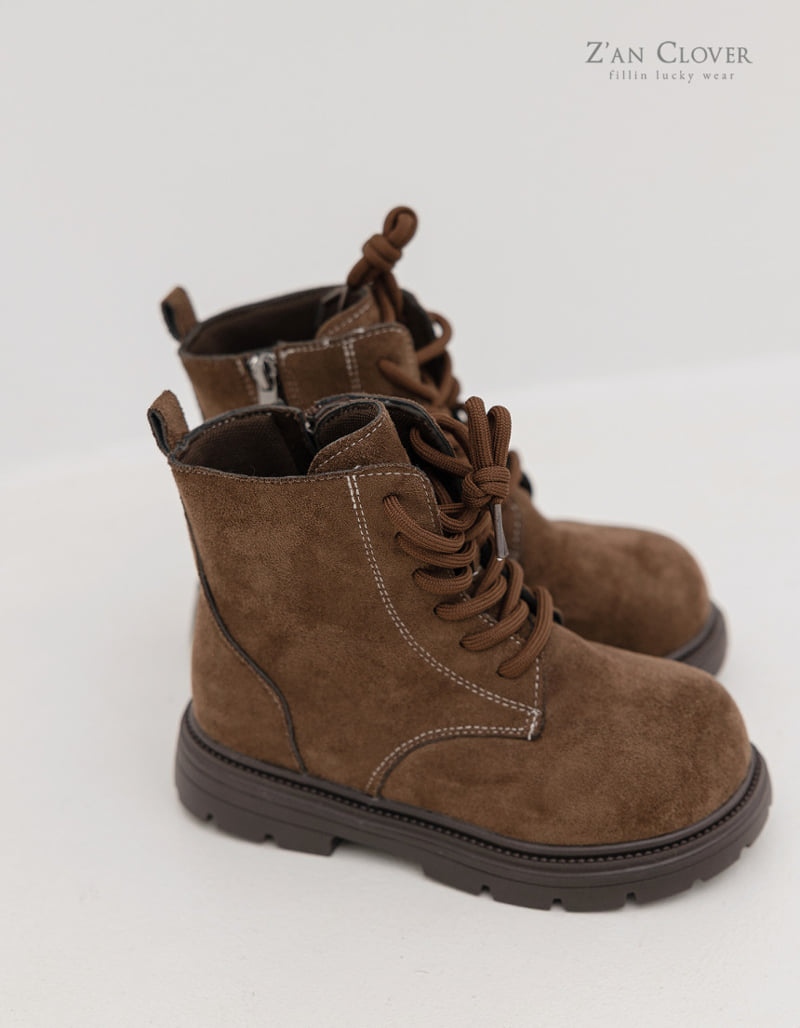Zan Clover - Korean Women Fashion - #womensfashion - Mocha Suede Walker - 9
