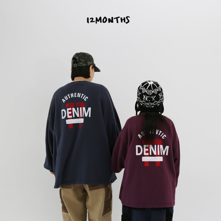 12 Month - Korean Children Fashion - #Kfashion4kids - Authentic Denim Tee - 9