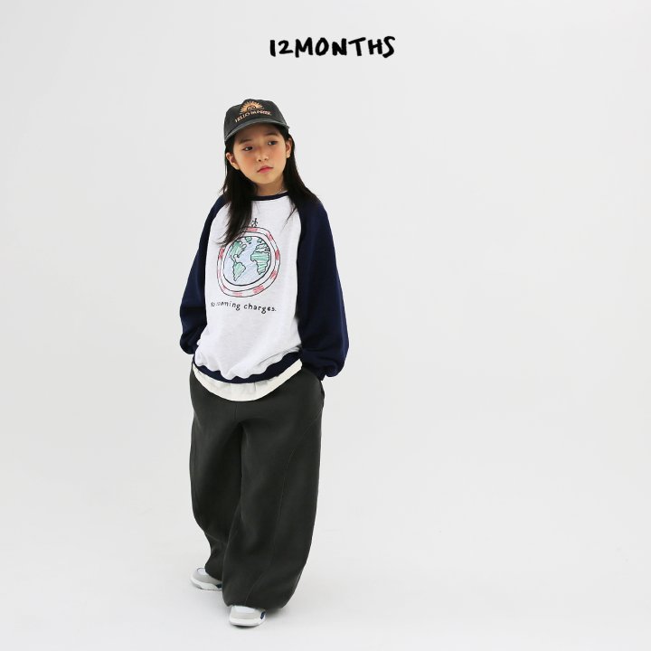 12 Month - Korean Children Fashion - #childofig - Earth Raglan Tee (Junior) - 8
