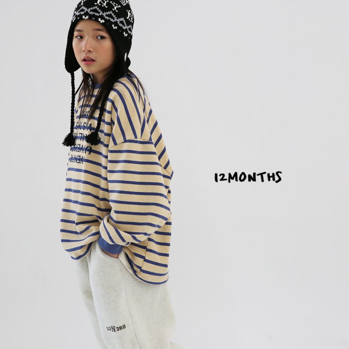 12 Month - Korean Children Fashion - #designkidswear - Uni Stripe Tee (Junior) - 6