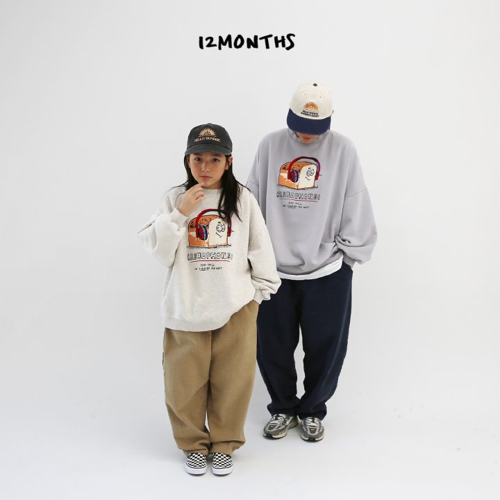 12 Month - Korean Children Fashion - #designkidswear - Bread Phones Sweatshirt - 7