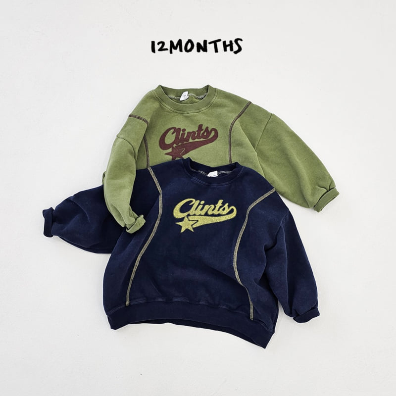 12 Month - Korean Children Fashion - #discoveringself - Clint Sweatshirt