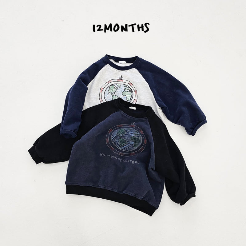12 Month - Korean Children Fashion - #kidsshorts - Earth Raglan Tee