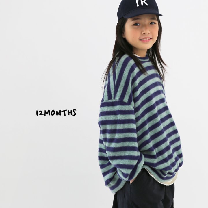 12 Month - Korean Children Fashion - #kidsshorts - M Knit Sweatshirt (Junior) - 5