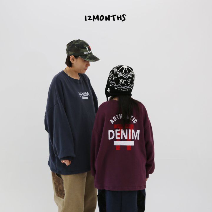 12 Month - Korean Children Fashion - #kidsshorts - Authentic Denim Tee (Junior) - 5