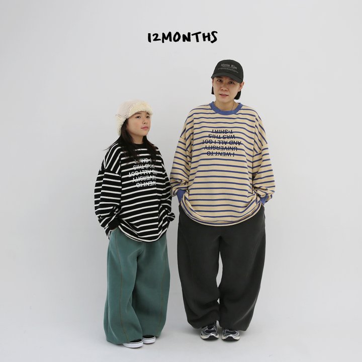 12 Month - Korean Children Fashion - #kidsstore - Uni Stripe Tee (Junior) - 10