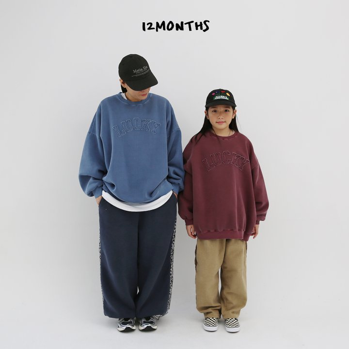 12 Month - Korean Children Fashion - #kidzfashiontrend - Lucky Pigment Sweatshirt (Junior) - 10