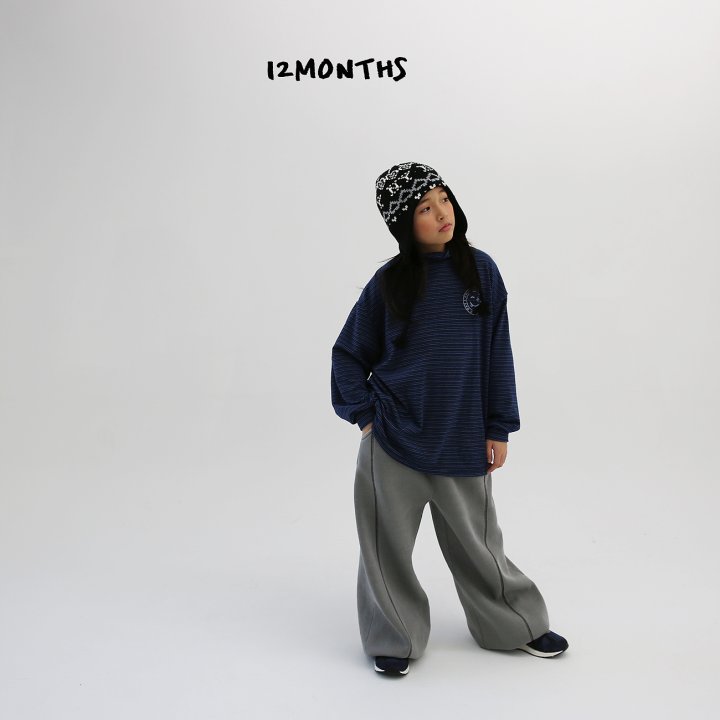 12 Month - Korean Children Fashion - #minifashionista - Smile Turtleneck Tee - 10