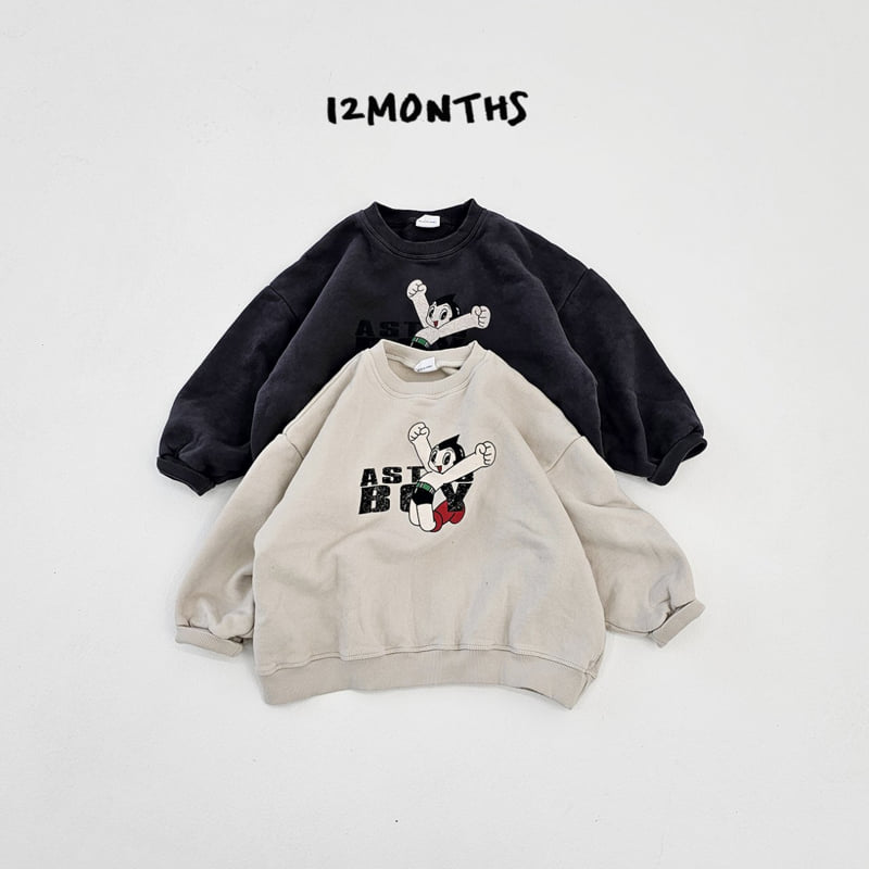 12 Month - Korean Children Fashion - #toddlerclothing - Space Boy Sweatshirt (Junior)