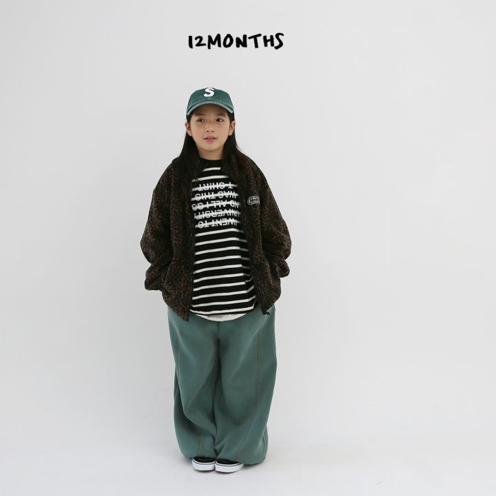 12 Month - Korean Women Fashion - #thelittlethings - Uni Stripe Tee (Adult) - 12