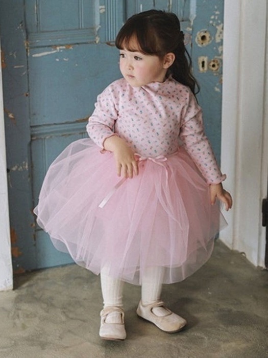 Heart Flower Tulle One-piece Heart Flower Tulle One-piece