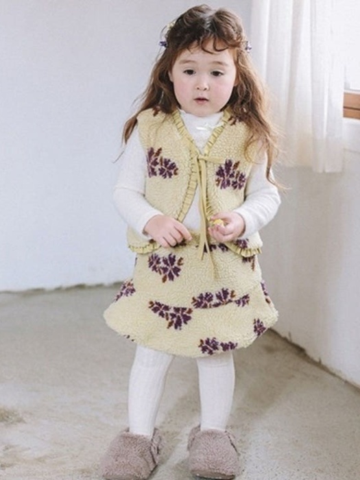 Flower Lace Vest Set Flower Lace Vest Set