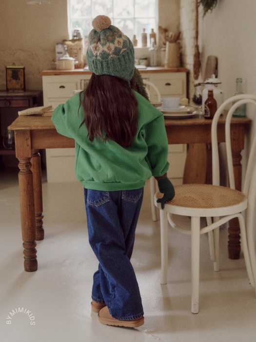 Bambi Fleece Denim Pants