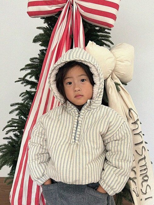Pompon Anorak Hoodie (Kids)