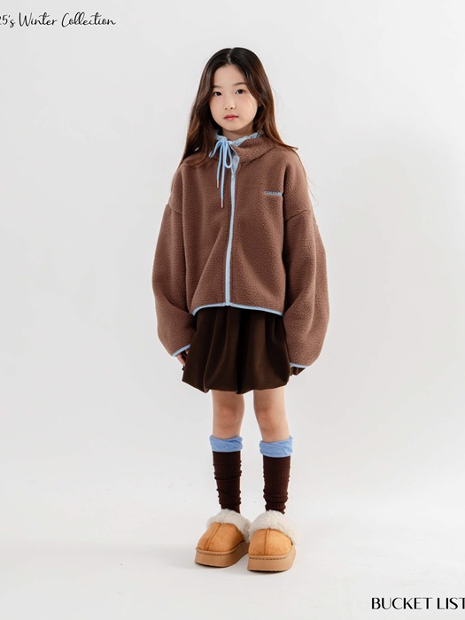 Balloon Fleece Skirt