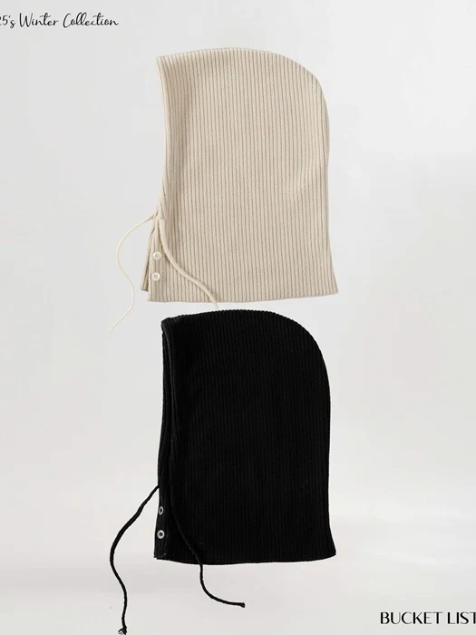 Ribbed Balaclava Ribbed Balaclava