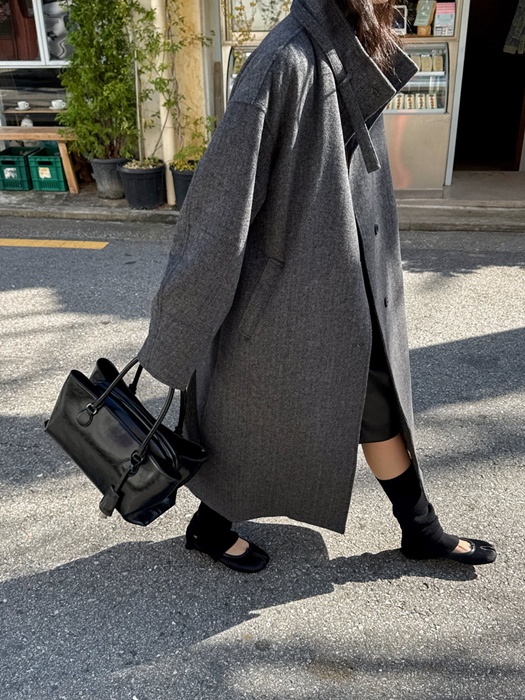 Wool Blend Raglan Maxi Belted Seasonal Coat Wool Blend Raglan Maxi Belted Seasonal Coat