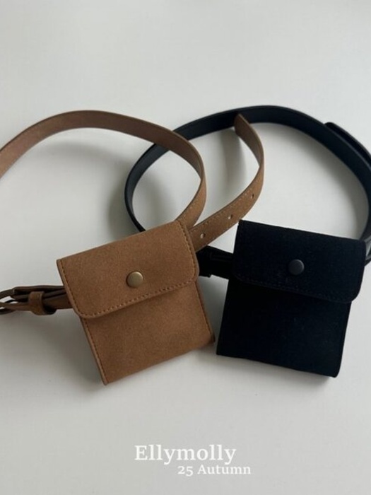 Suede Belt Set