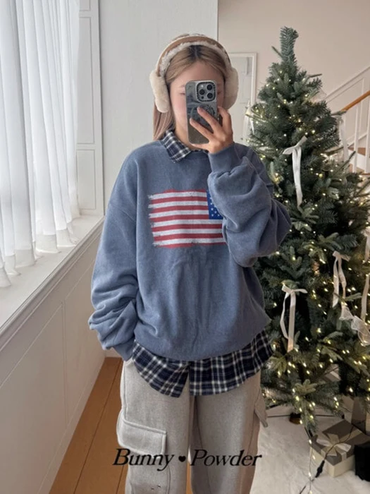 Adult USA Sweatshirt Adult USA Sweatshirt