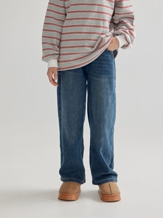 Denim Wide Pants Denim Wide Pants