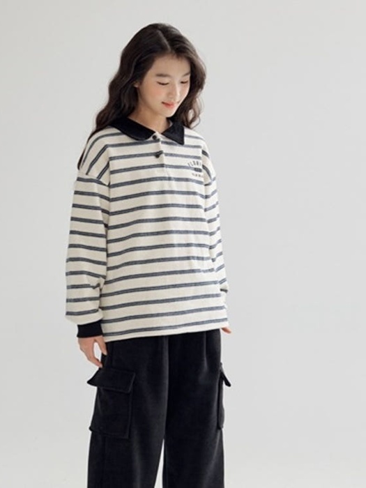 Collar Stripe Tee