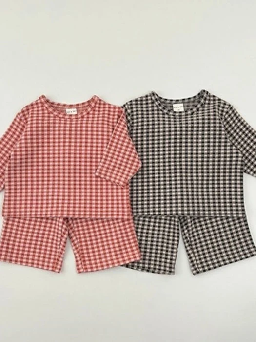 Mono Check Brushed Pajama Mono Check Brushed Pajama