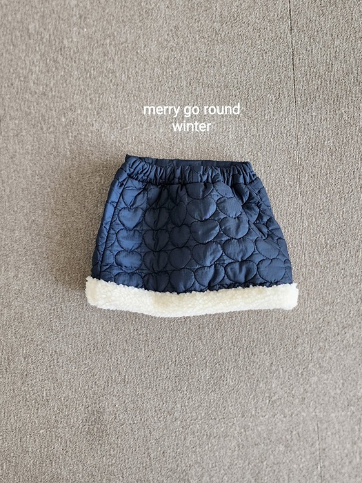 Heart Quilted Skirt Heart Quilted Skirt