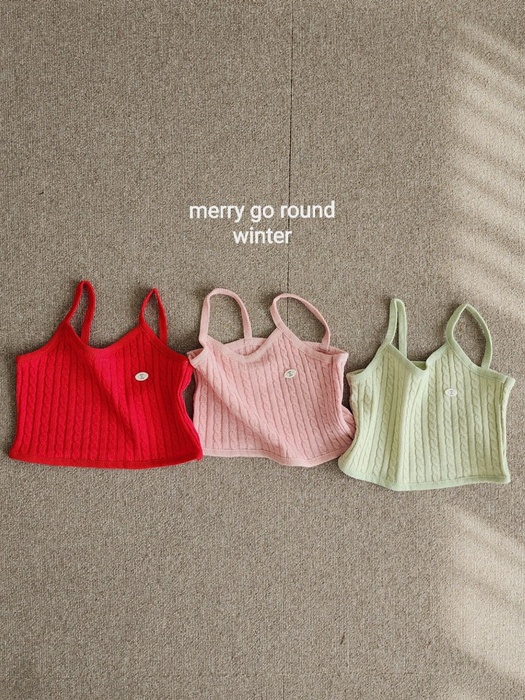 Cable Knit Vest Cable Knit Vest