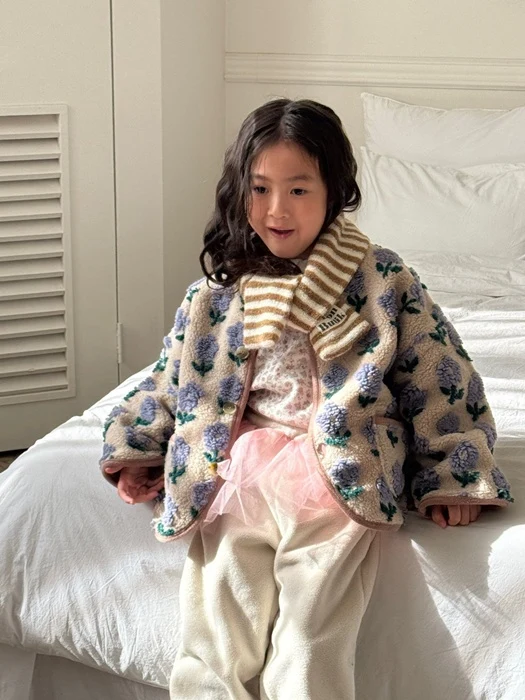 Flower Fleece Jacket