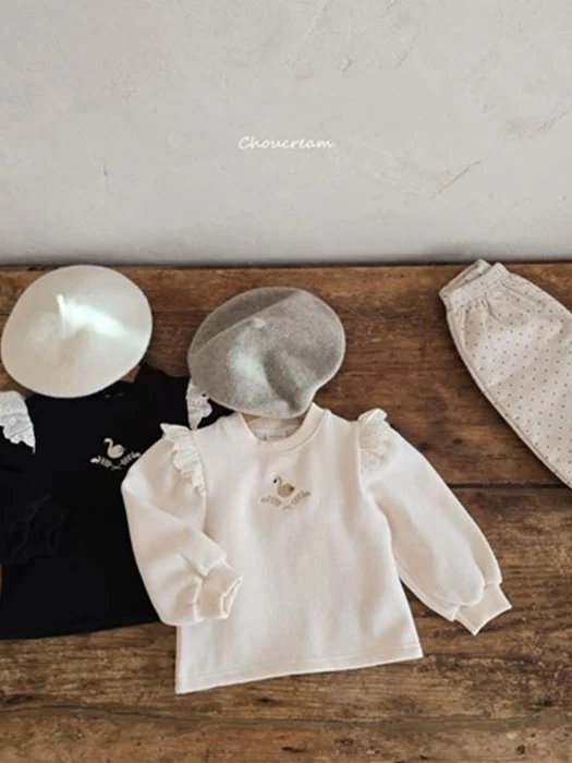 Swan Frill Tee