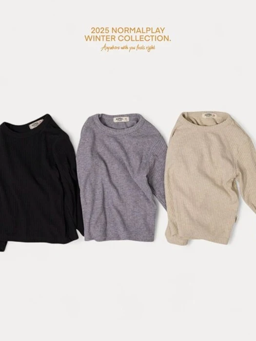 Bear Bell Ribbed Tee