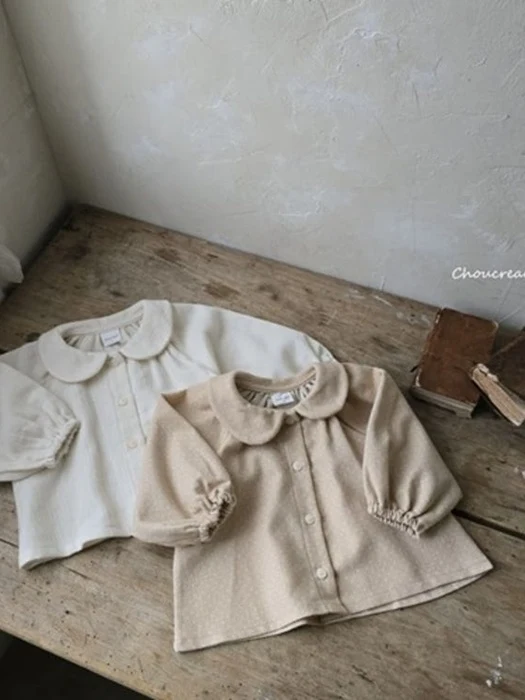 Round Collar Blouse Round Collar Blouse