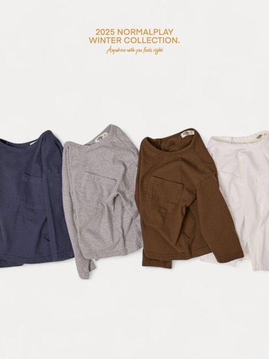 Pocket Peach Tee