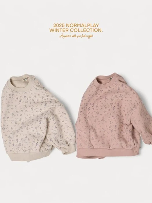 Violet Flower Sweatshirt Violet Flower Sweatshirt