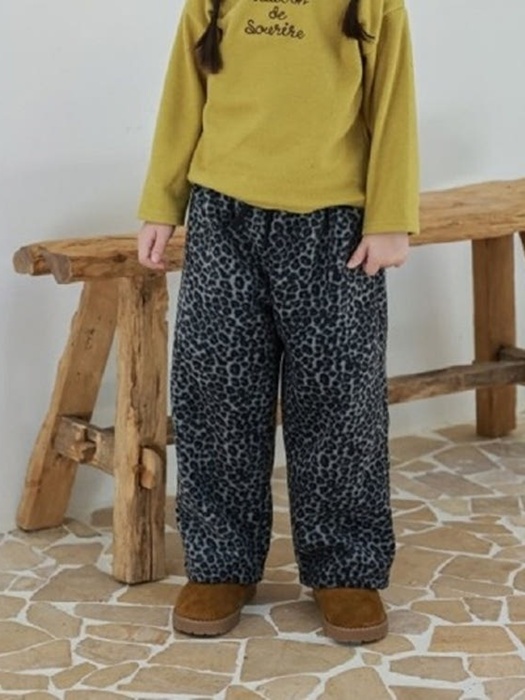 Cozy Leopard Pants