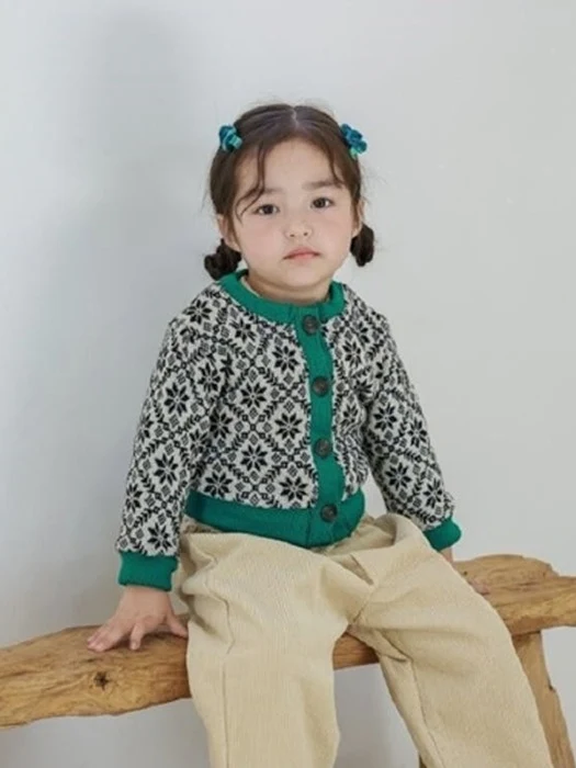 Snowflake Knit Cardigan