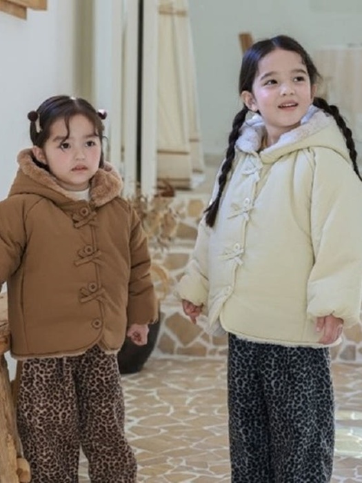 Ribbon Hood Padded Jacket Ribbon Hood Padded Jacket