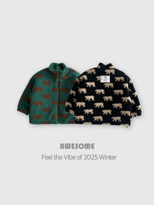 Bear Fleece Zip-Up Bear Fleece Zip-Up