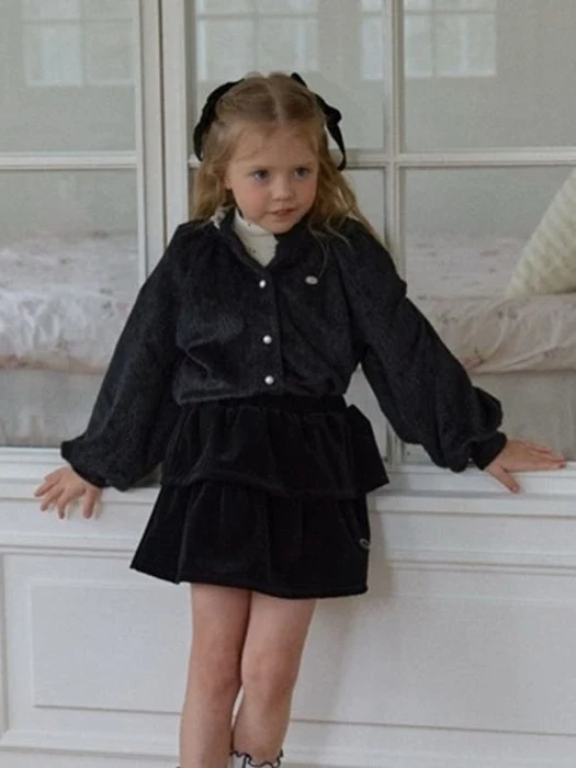 Rino Velvet Skirt Rino Velvet Skirt by Berry Berry for Child - catalog view