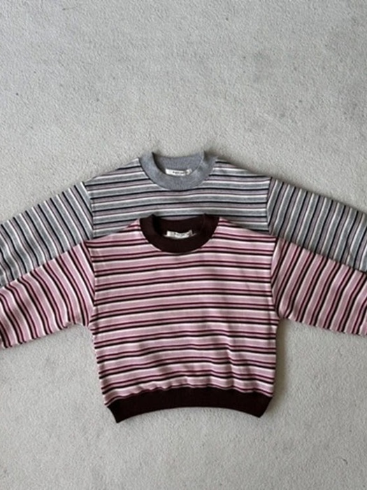 Multi Stripe Sweatshirt Multi Stripe Sweatshirt