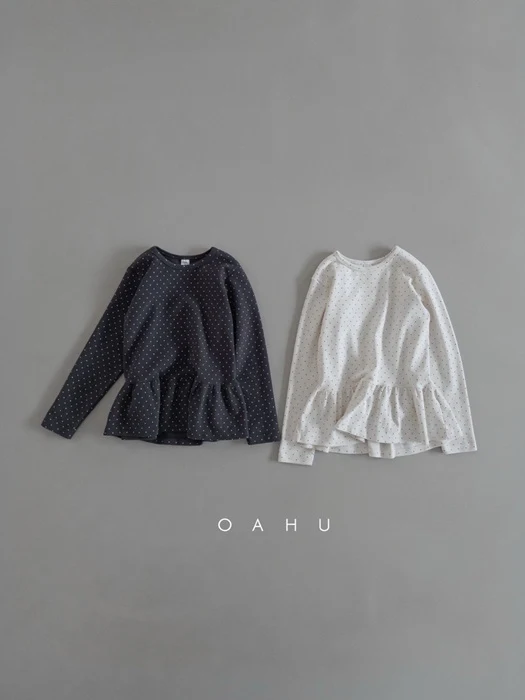 Dot Frill Tee