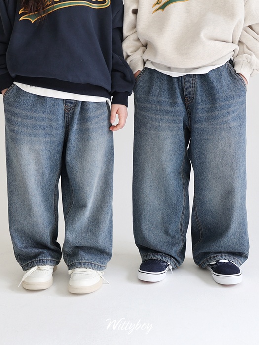 Winter Old School Denim Pants Winter Old School Denim Pants