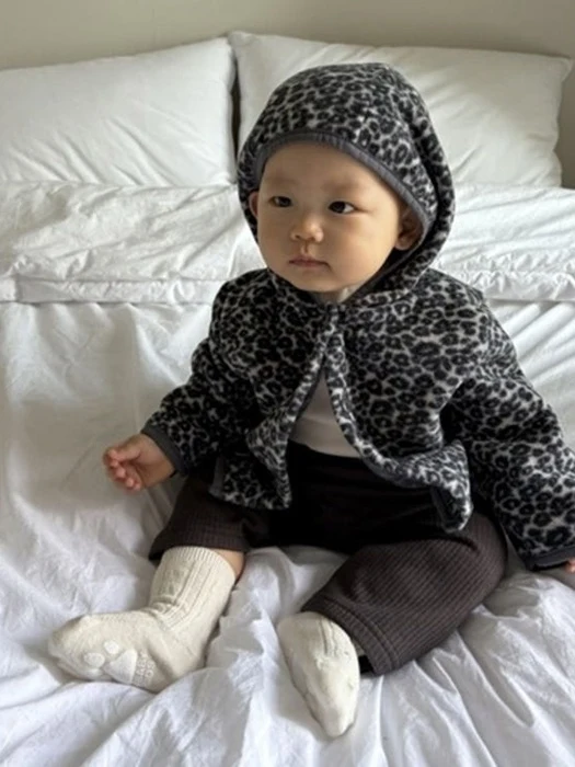 Bebe Leo Fleece Cardigan