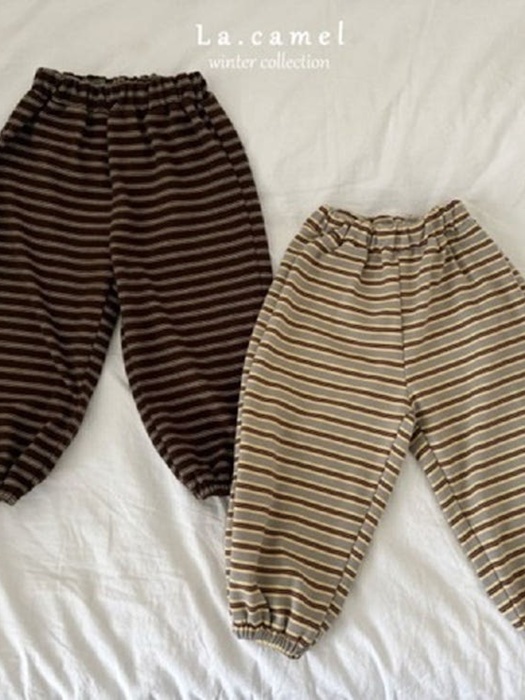 Stripe Fleece Pants Stripe Fleece Pants