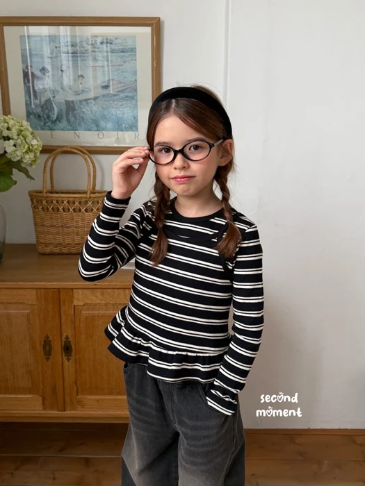 Winter Candy Frill Tee