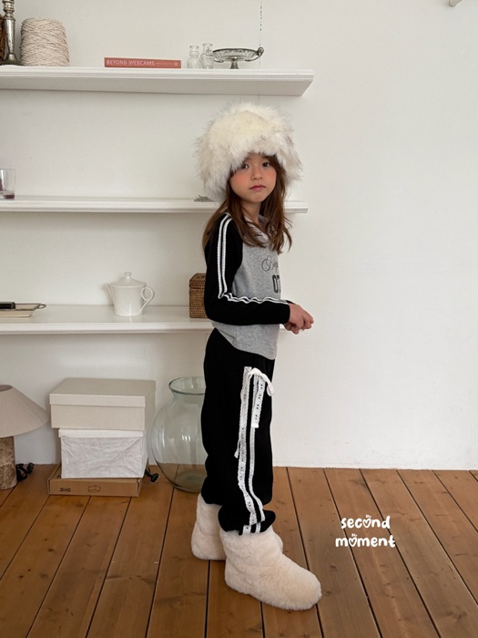 Lace Ribbon Jogger Pants Lace Ribbon Jogger Pants