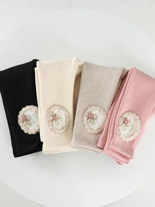Round Fleece Pearl Leggings Round Fleece Pearl Leggings