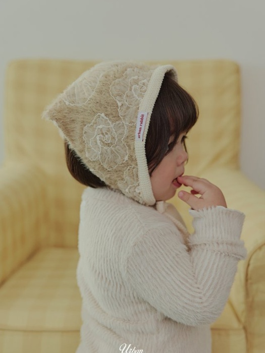Angora Flower Scarf Angora Flower Scarf