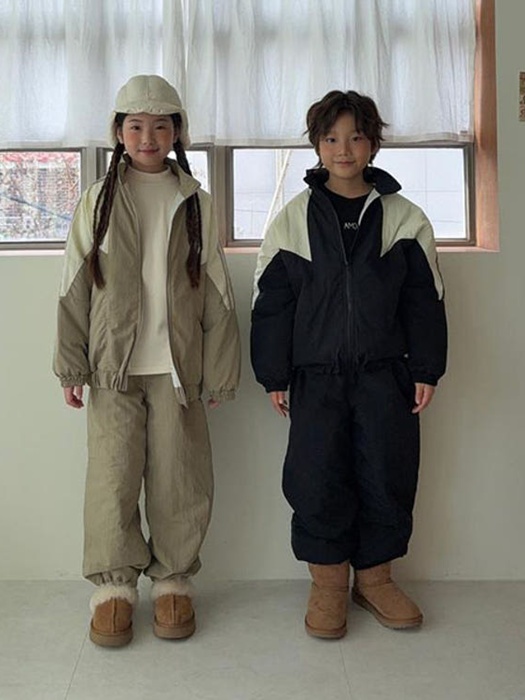 Cozy Quilted Jogger Pants